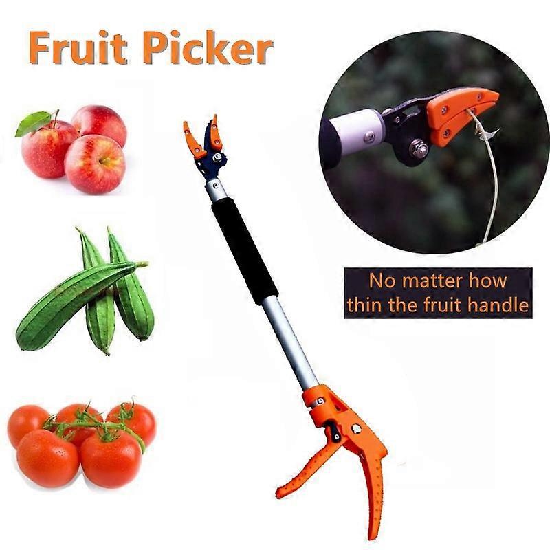 Telescopic Long-Handled Pruning Shears - Extendable Tree Trimmer for High Branches, Gardening & Lawn Care