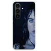 Phone Case - MANIACASE - Samsung Galaxy S26 - Silicone TPU - Billie Eilish Face - Black