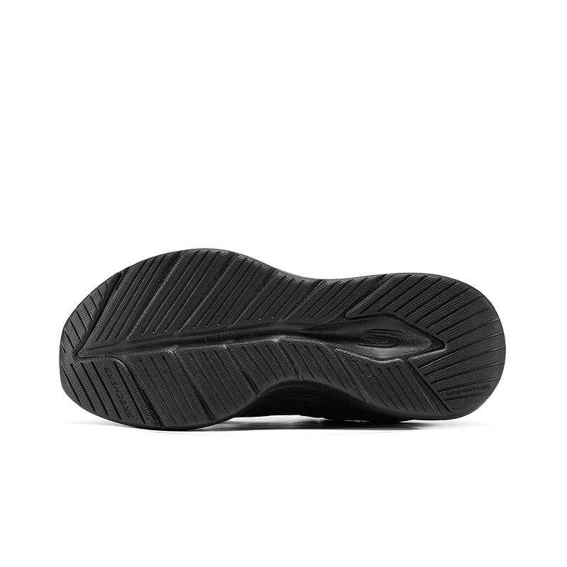 Skechers Kids Comfortable Trendy Low-Top Casual Shoes Kids Sneakers Black 404003L-BBK