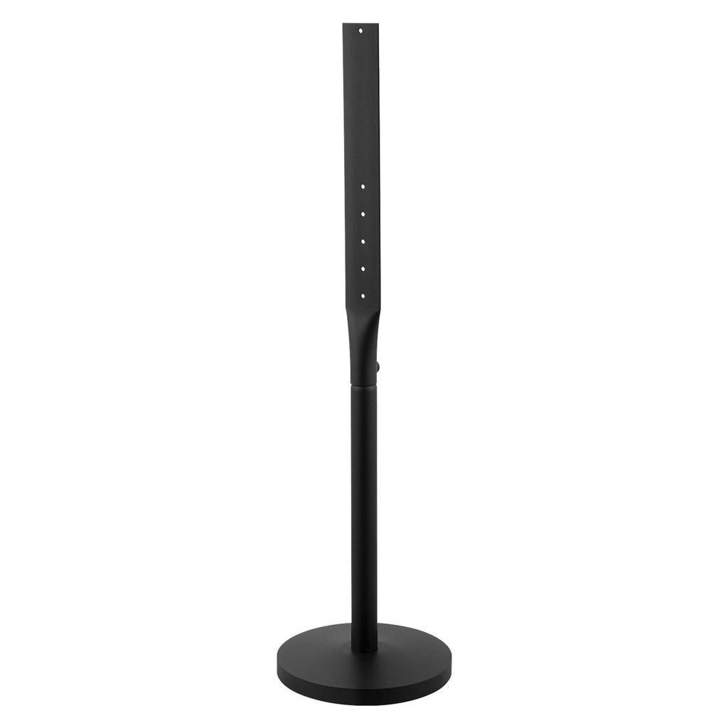 Portable Sign Post, 2-Pack, 1230 Mm Tall, Metal Sign Stands with Heavy Duty Cast Iron Base, Multi-Hole Design for Easy Installation, Wind-Resistant,