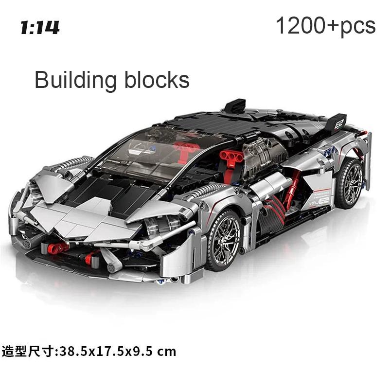 

Технічний Супер 1:14 Спортивний автомобіль Terzo Sian Будівельні блоки Місто Швидкість Відомий транспортний засіб Цеглинки Збірка Іграшки Подарунок для дитини NO BOX