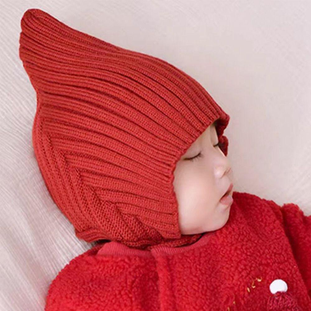 Warm Toddler Beret Cap Cute Ear Protection Beanie Soft Infant Bonnet