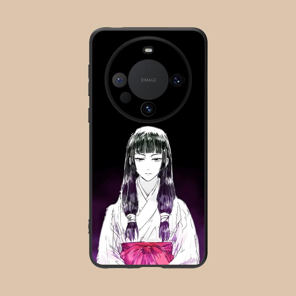 

JJK Utahime Iori Matte TPU Mobile Phone Case for Huawei Mate 60 50 40 30 20 10 Pro Plus Lite E 5G Colorful Printing Cover Huawei Mate 10 Lite