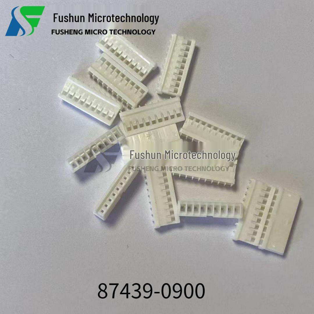 

Molex 87439-0900 9-Pin Connector Housing, Original, Available Individually Bulk Pack: Min. Order 7000 pcs