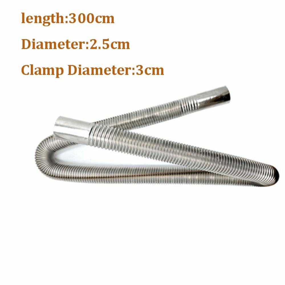 Stainless Steel Air Diesel Parking Heater Aluminum Foil Sleeve Clamps Heater Exhaust Pipe Hose Hose Clamp Air Heater