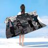Anime Cartoon World Trigger Microfiber Printed Beach Towel Mountain Climbing Yoga Beach Swimming Running Absorbent Soft Towel