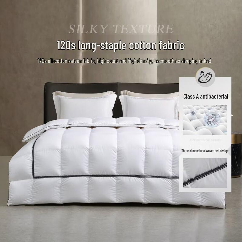 Beyond 95% Hungarian White Goose Down All-Season Quilt