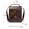 Retro Handtasche Trendy für Umhängetasche Messenger Bag Stilvolle Geldbörse für Freundin Designer Tasche für Dame Damen Weiblich G