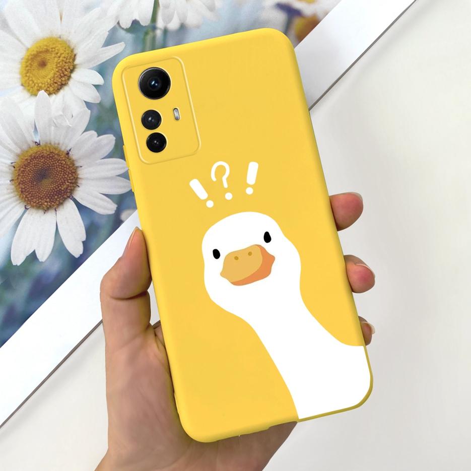 For Xiaomi Redmi Note 12s Case Cute Fashion Cartoon Back Cover 6.43'' Soft TPU Phone Case For Redmi Note 12S Note12s Fundas Capa