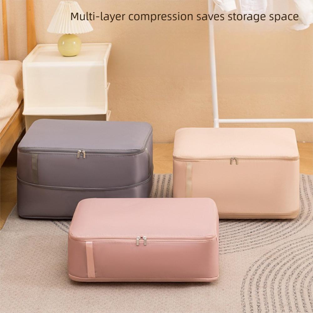 3 Layers Compression Bag Space Saving Folding storage bag Closet Cabinet Organizer  Clothes