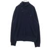 Polo by Ralph Lauren Cotton Logo Embroidery Long Sleeve Shawl Collar Cotton Knit Men's Used