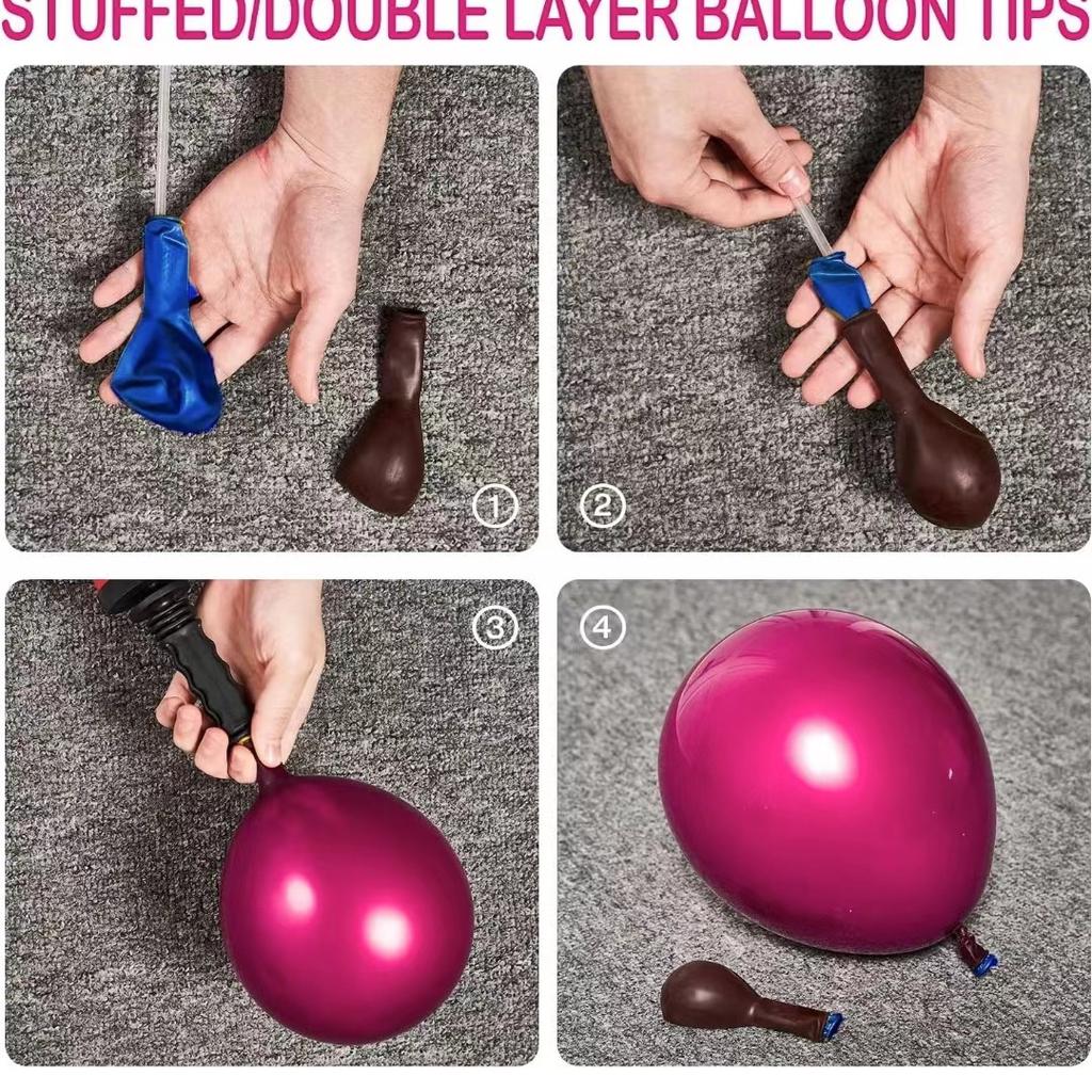 Double Festive Red Balloon Chain Package Balloon Combination Set Themed Party Arrangement Children'S Birthday Decoration