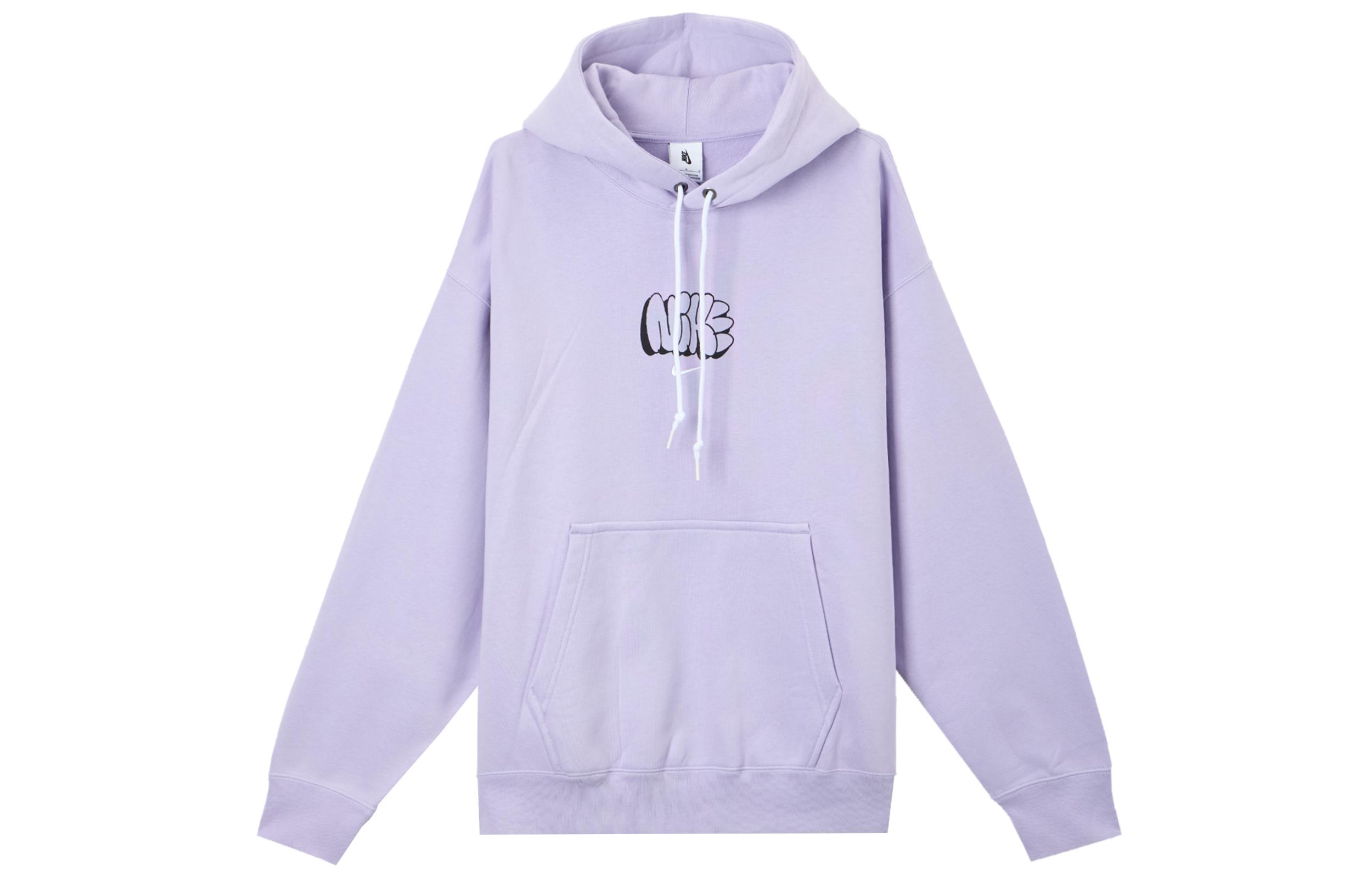 Nike Solo Swoosh Sweatshirt Men s Light Purple/White HQ4181-515 XL