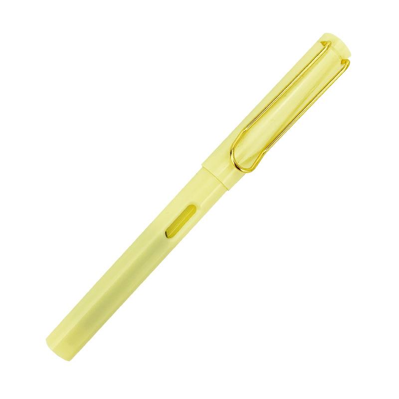 

Ручка Macaron Color Pen со сменным картриджем для чернил, чернильный картридж для практики письма ученика, ручка двойного назначения 0.5mm