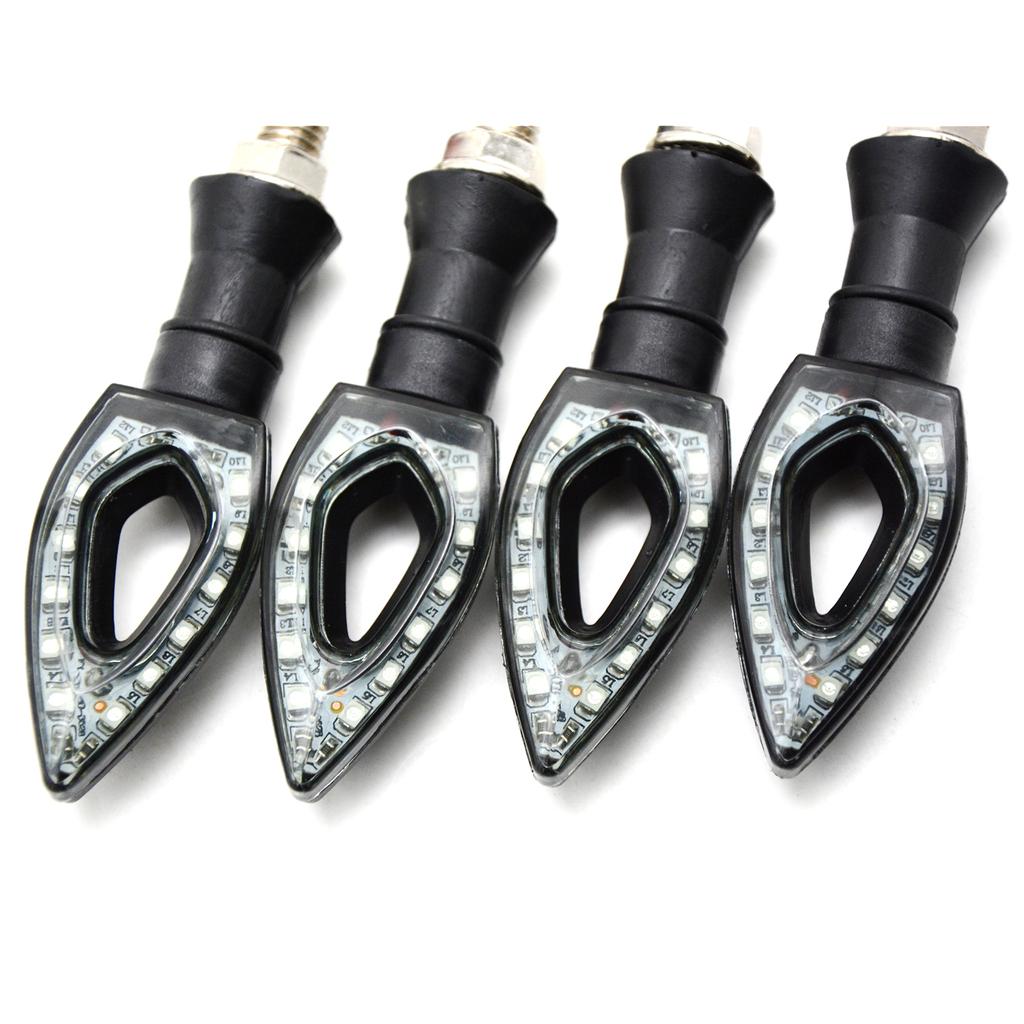 Universal Motorcycle Accessories ABS plastic LED Turn Signal For Suzuki G S X R 400/600/750/1000/1300 K1 - K9 BANDIT