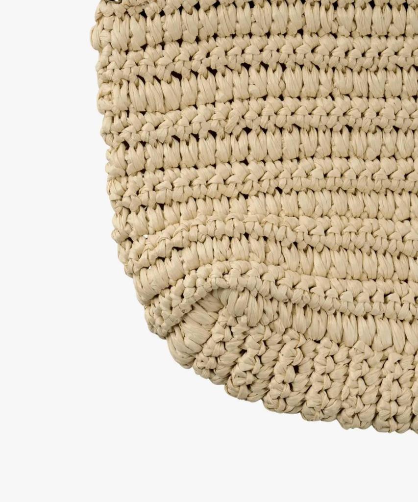 Loco Hawaii Raffia Strap Pouch Bag