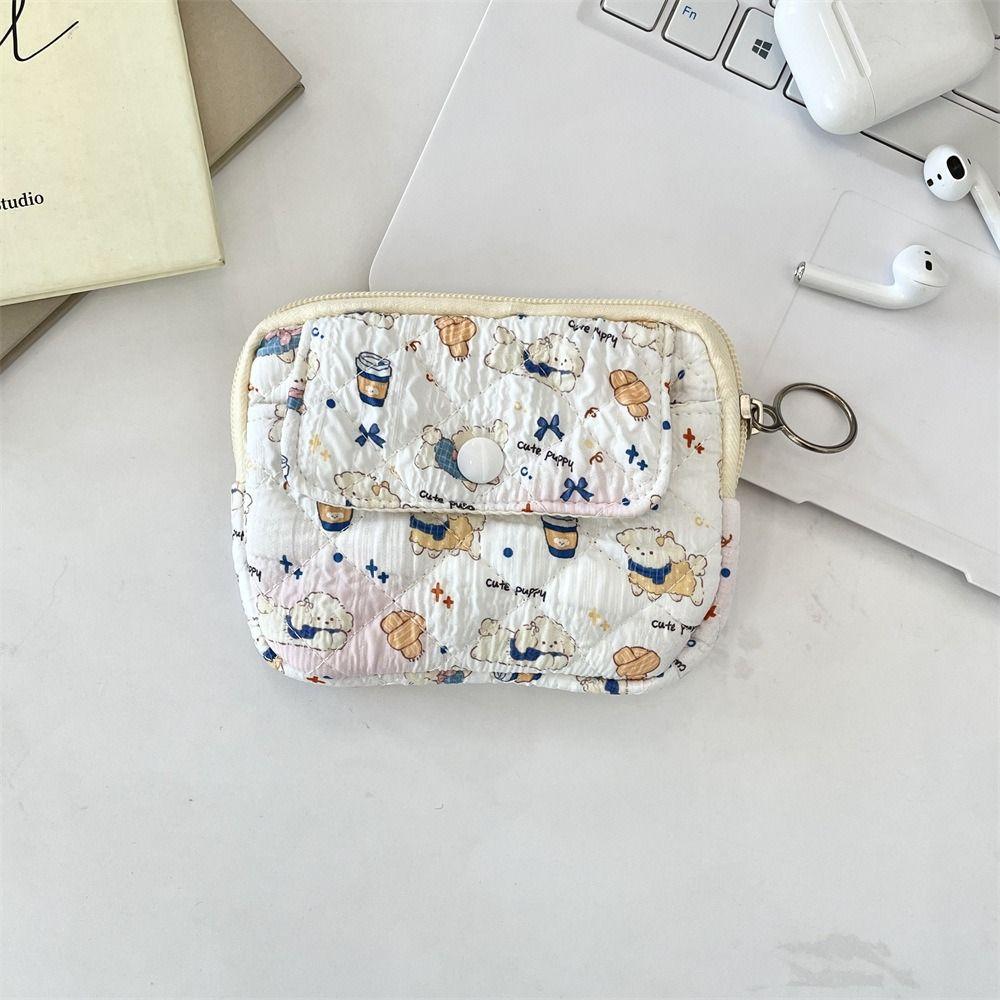 Multifuctional Small Lipstick Bag Cartoon Printing Sanitary Napkin Storage Bag  Students