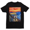 Anime Zenitsu Scream Black T Shirt Size S 4xl