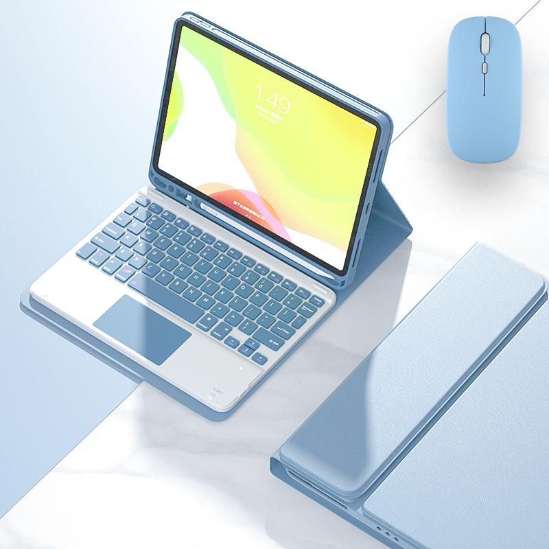 Keyboard Wireless Mouse Magic For iPad Pro 13 11 Case A16 M5 M4 M2 M3 Air 13 11 5/4 10.2 9/8/7 Gen Case Bluetooth Keyboard