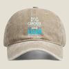 DJ Groomer Badass Slogan Fashion Washed Baseball Cap Hat Outdoor Activities