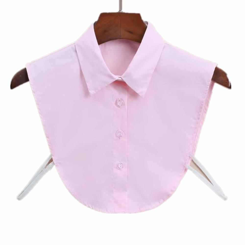 Versatile Half Shirt Style Fake Collar Adjustable Straps Detachable Collar  Women Men