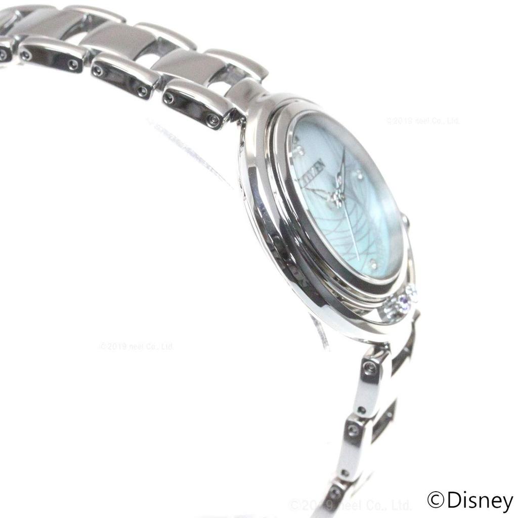 Citizen Elle PRINCESS Series The Little Mermaid Silver Watch Eco-Drive [ARIEL] EM0820-56N Women's
