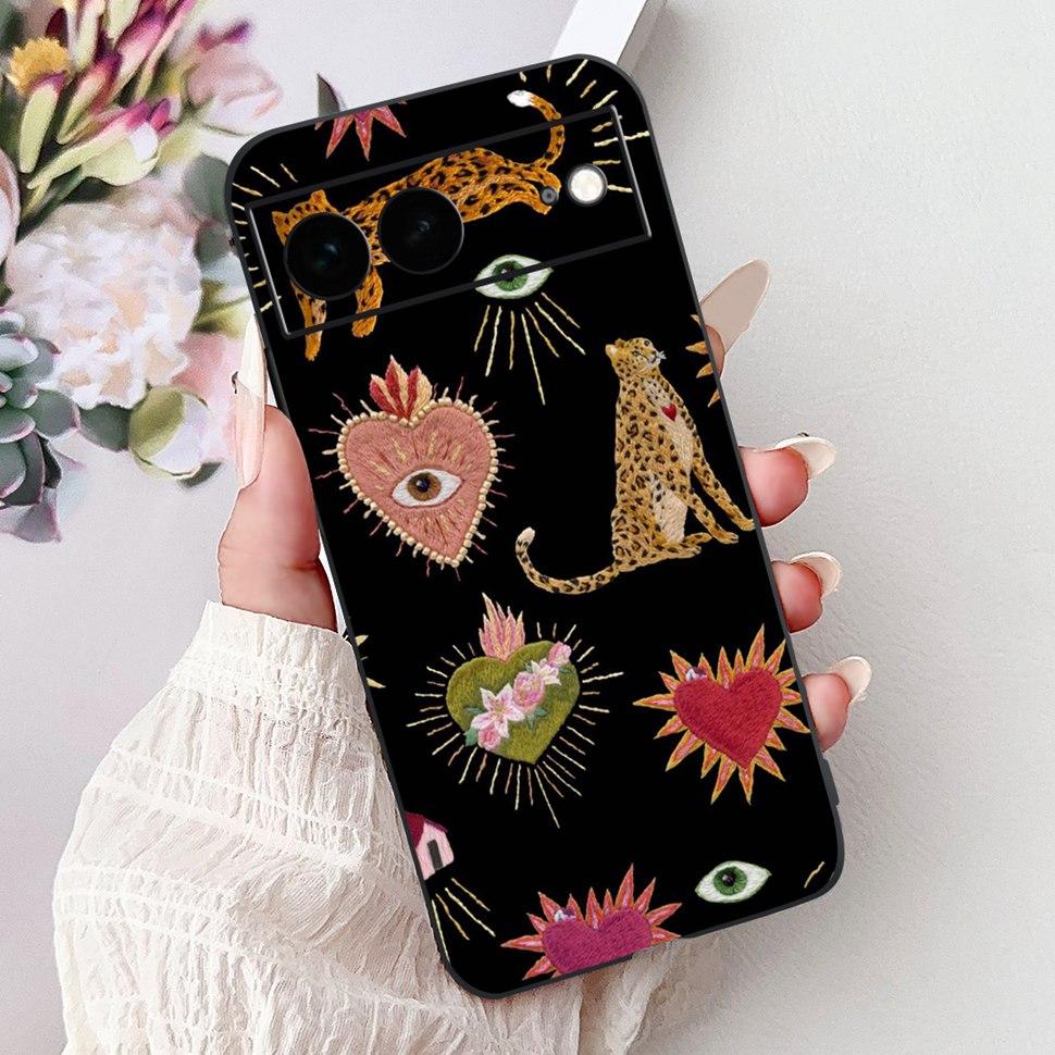 For Google Pixel 7 2022 Case Cute Fashion Painted Soft Silicone Phone Case For Google Pixel 7 Pixel7 Google7 GO3Z5 Cover Coque