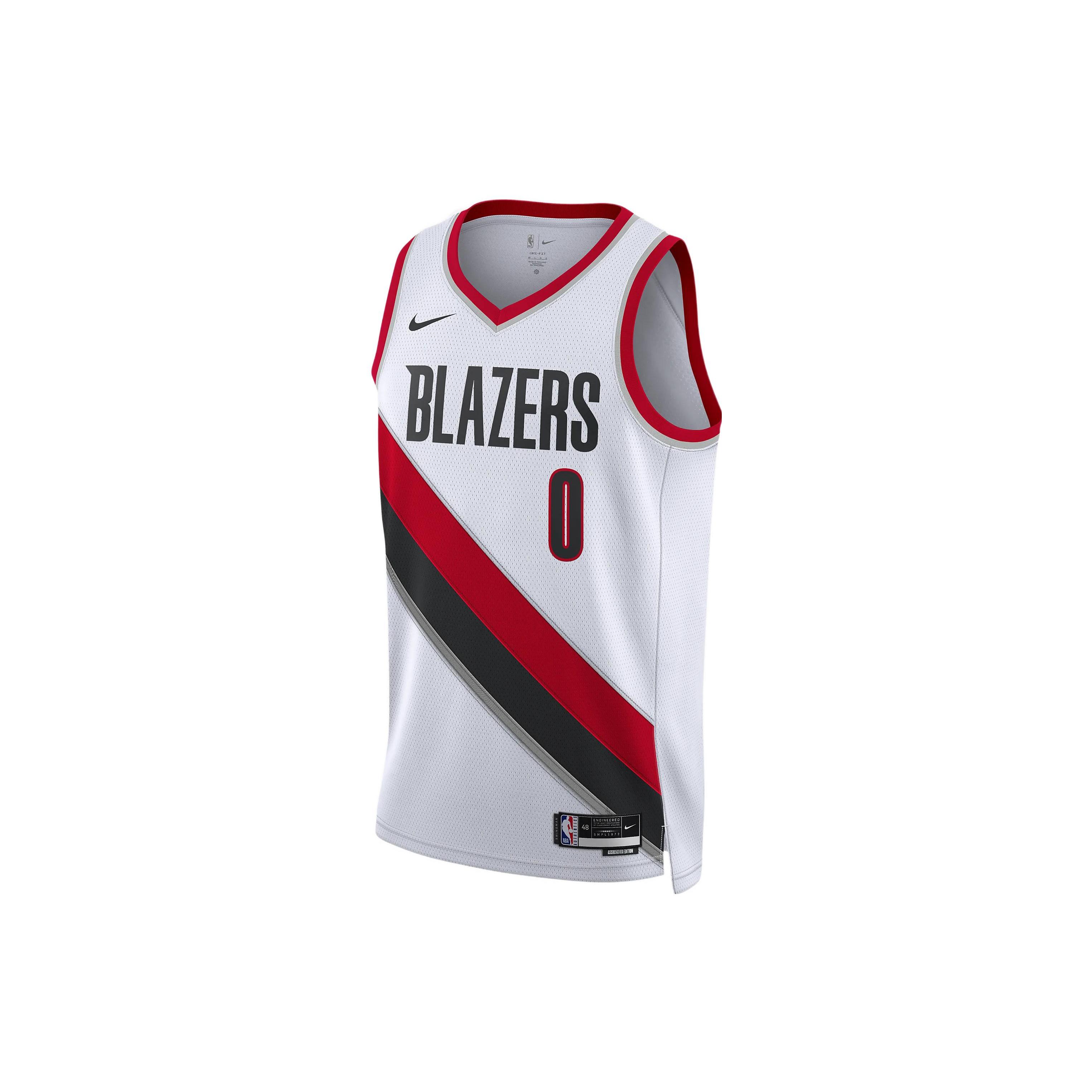 Nike Basketball Jerseys Unisex White Moderate Straight Fit DN2092-100 M