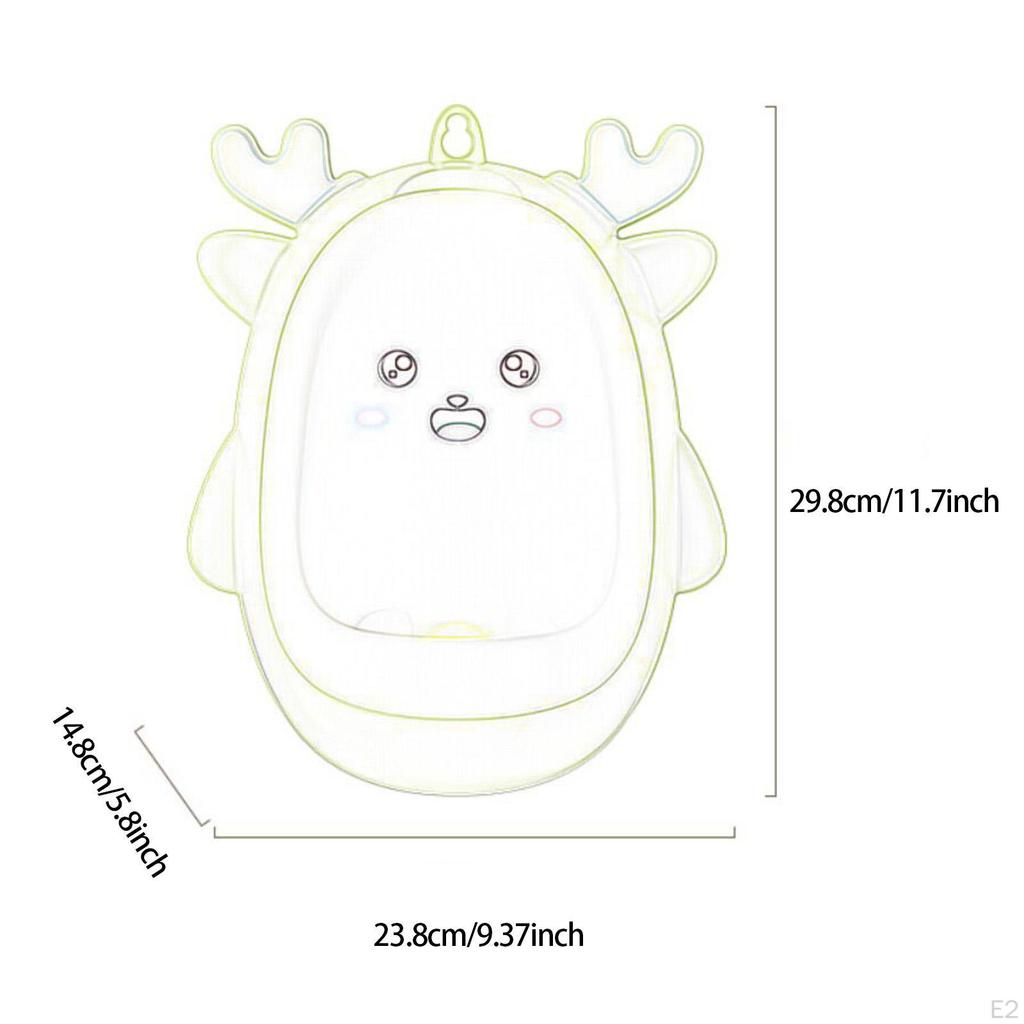 Cartoon-Urinal-Pipi-Trainer, Urinal-Toilettentraining, mit Zielscheibe, Töpfchentrainer