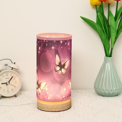 Kleine Tischlampe Nachttisch Warmes LED Schmetterling Kreatives Nachtlicht