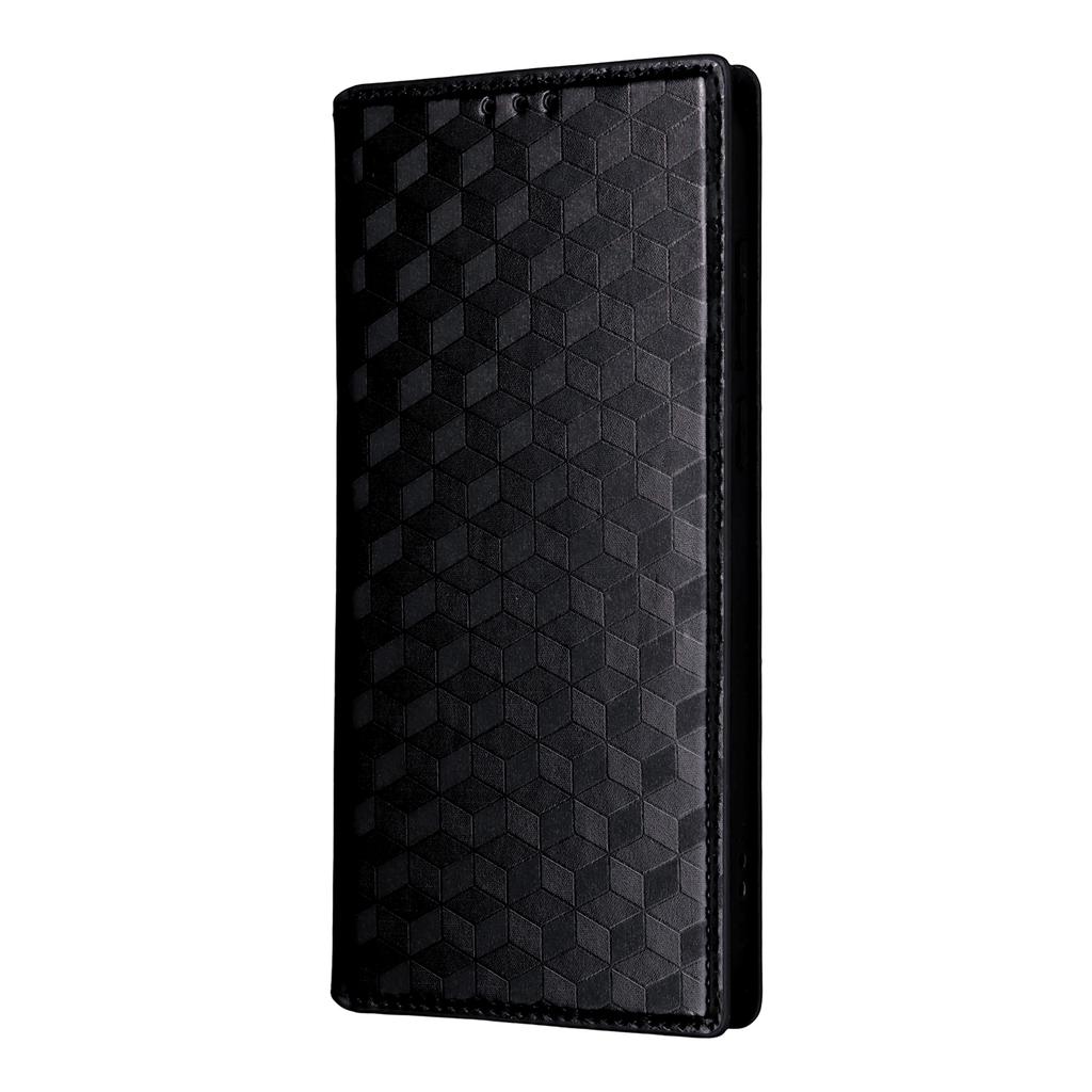 For OnePlus 15 5G Case Wallet Rhombus Imprinted PU Leather Phone Cover