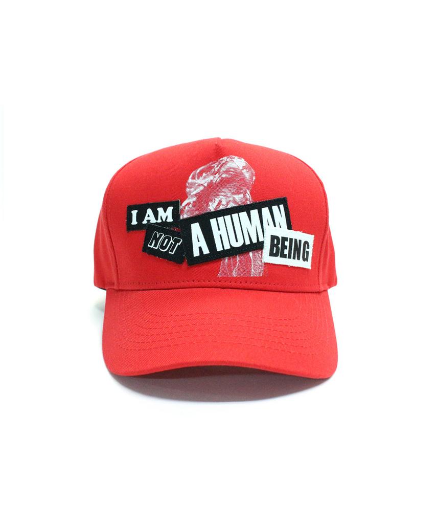 Aimnaseohyumeonbiing The Legendary Out Patched 2 Cap - Red