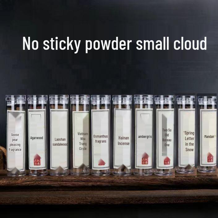 42-Piece Non-Sticky Auspicious Cloud Incense Set: Long-Lasting Natural Agarwood, Sandalwood, Goose Pear Scents