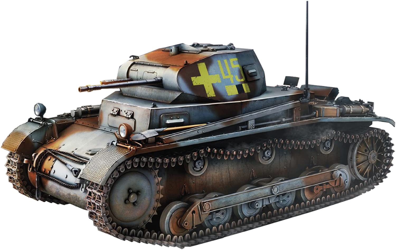 

IBG Scale German Panzer II A2 with Turret Interior Plastic Model Kit PB35076 1/35