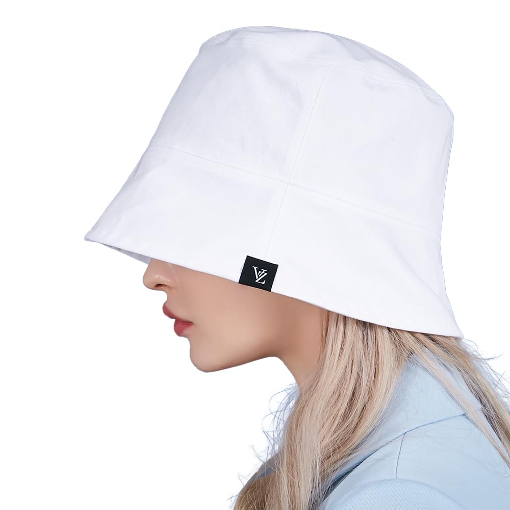 

Панама свободного кроя с этикеткой Белая [VARZAR] белый