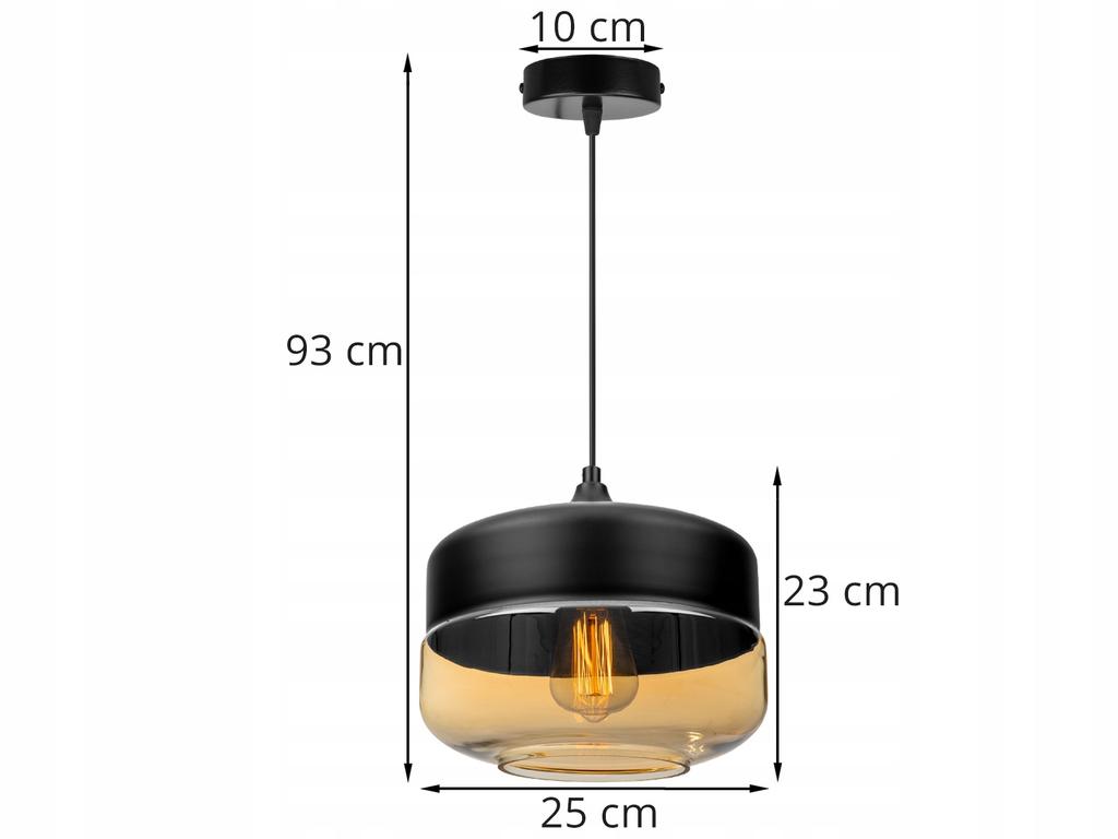 HÄNGENDE DECKENLAMPE, GLASPLAFOND, LED-LAMPE