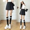 Summer New Korean A-line Skirt Shorts Pleated Clothes Versatile for Women