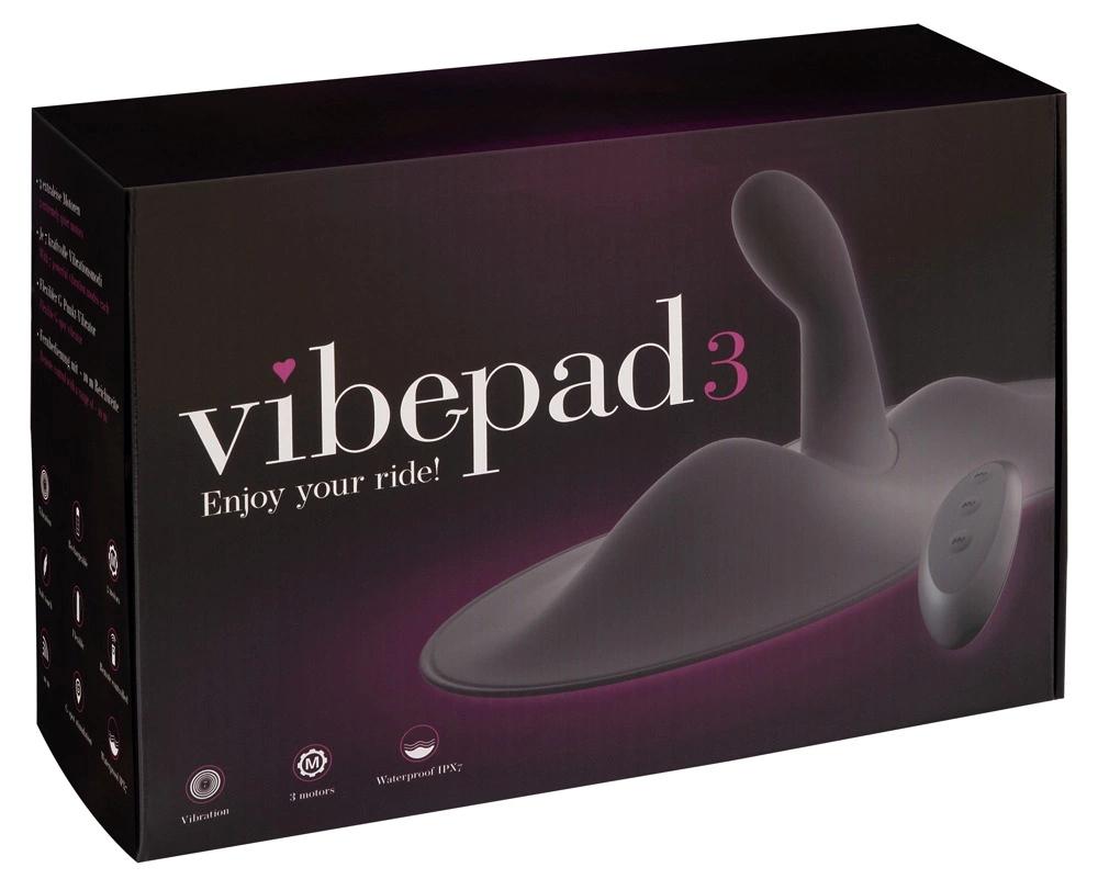 Vibepad - Vibrating Pillow with a Powerful Vibrator Black RC Vibepad 3