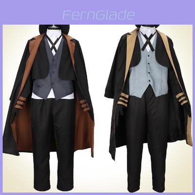 Star Manga Liefde Dazai En Nakahara Chuya Cosplay Kostuum Set Polyester Stof