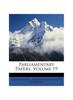 Kniha Parliamentary Papers, Volume 19