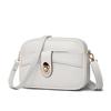 Extremely Simple Style Crossbody Small Square Bag, Solid Color, Light Luxury Women's Bag, Fashionable Mailman Bag