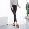 Fashion Winter Women's Cotton Slippers with Fleece Lining Thick Sole Anti-Slip Indoor Outer Wear Warm Bean Paste Shoes