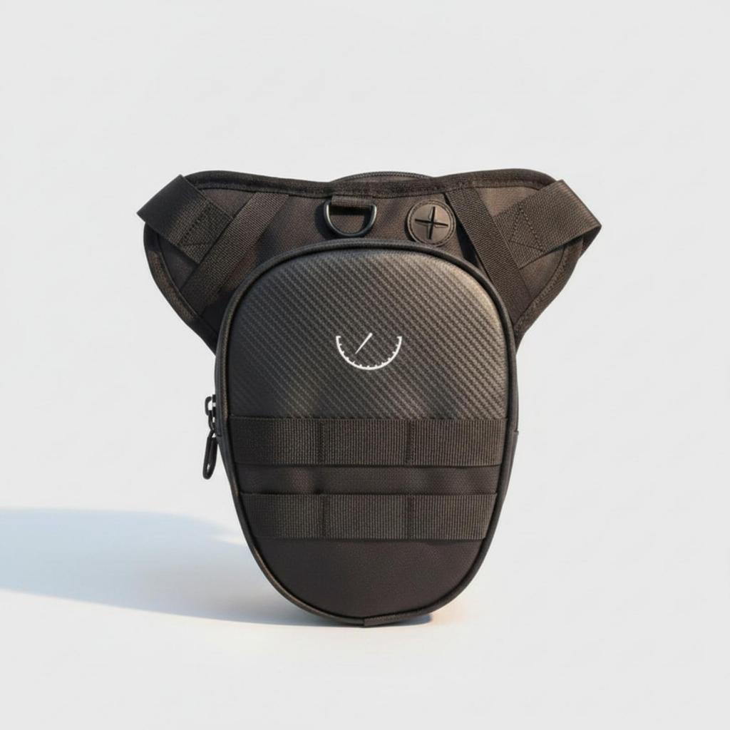 Motorcycle Leg Bag Adjustable Thigh Hands-Unrestricted for Travel