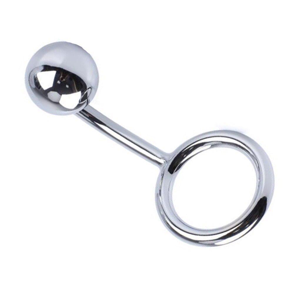 Metal Anal Hook with Ring