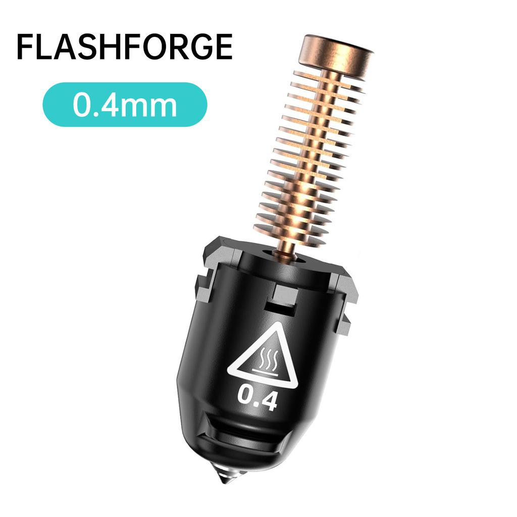 FLASHFORGE Adventurer 5M Hardened Nozzle 280 Celsius  High Flow 32mm³ S for Stable High Speed Printing Compatible with