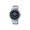 CASIOSTANDARD Series Electronic Movement Stainless Steel Strap Japanese and Korean Watch Men's Watch Black Dial MTP-B135D-1AV