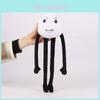 Mr. Egg Ending The Hunt Plush Cartoon Doll 38cm Black