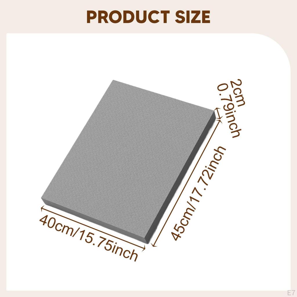 Balance Pad Cushion Stability Training Comfortable, Waterproof, Foam Mat Knee for Fitness