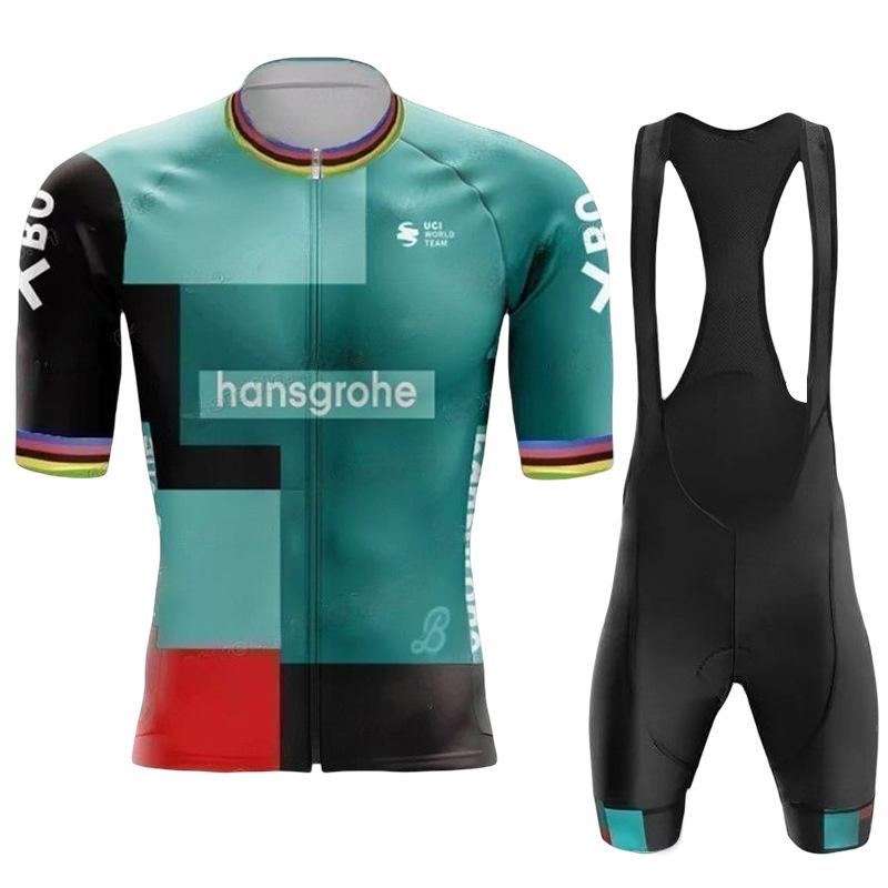 2026 Summer Breathable Cycling Suit, Tour De France Cycling Short Sleeve Suit Mountain Bike Road Bike Bike Men's and Women's Cycling Suit