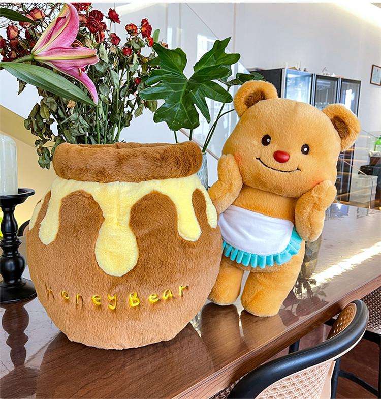 Thai Butter Bear Saliva Pad Plush Doll Cute Doll Of The Same Style For Girls
